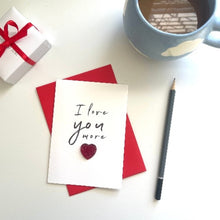 Load image into Gallery viewer, I Love You More | Valentine's Day Card