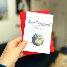 Load image into Gallery viewer, Best Husband In The World Valentine's Day Card