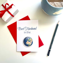 Load image into Gallery viewer, Best Husband In The World Valentine's Day Card