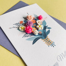 Load image into Gallery viewer, Mother's Day Card - Bouquet of flowers