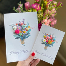 Load image into Gallery viewer, Mother's Day Card - Bouquet of flowers