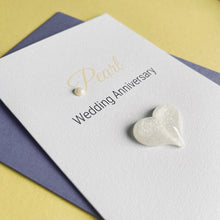 Load image into Gallery viewer, Pearl Anniversary Card - 30th Anniversary