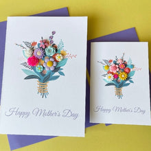 Load image into Gallery viewer, Mother's Day Card - Bouquet of flowers