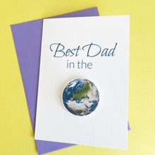 Load image into Gallery viewer, Best Dad In The World Card