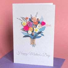Load image into Gallery viewer, Mother's Day Card - Bouquet of flowers