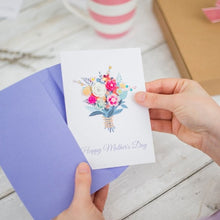 Load image into Gallery viewer, Mother&#39;s Day Card - Bouquet of flowers