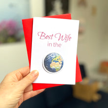Load image into Gallery viewer, Best Wife In The World Valentine&#39;s Day Card