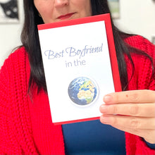 Load image into Gallery viewer, Best Boyfriend In The World Valentine&#39;s Day Card