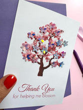 Load image into Gallery viewer, Thank You For Helping Me Blossom | Teacher Thank You Card