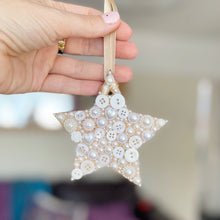 Load image into Gallery viewer, Star Hanging Decoration - White
