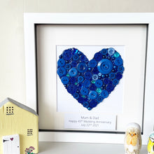 Load image into Gallery viewer, 45th Wedding Anniversary Personalised Gift - Sapphire