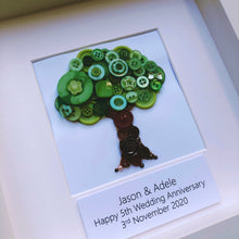Load image into Gallery viewer, 5th Wedding Anniversary Personalised Gift - Wood