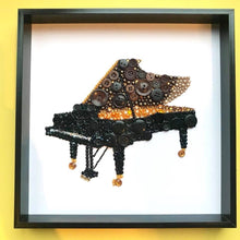 Load image into Gallery viewer, Grand piano button art
