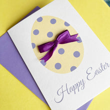 Load image into Gallery viewer, Happy Easter Card - Easter Egg A6 Handmade Card