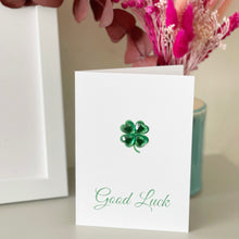 Load image into Gallery viewer, Good Luck Handmade Card