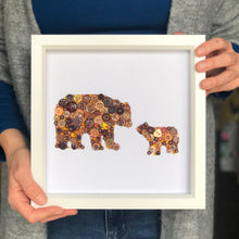 Load image into Gallery viewer, Mama Bear Button Art
