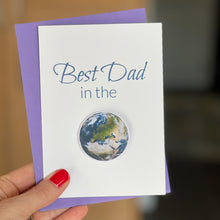 Load image into Gallery viewer, Best Dad In The World Card