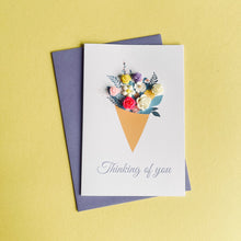 Load image into Gallery viewer, Thinking of you handmade card
