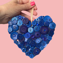 Load image into Gallery viewer, 45th Sapphire Wedding Anniversary Heart Gift